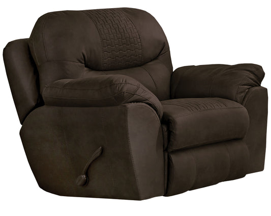Legend - Glider Recliner - Chocolate - Hornell Furniture Outlet