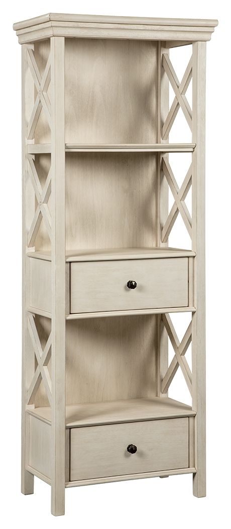 Bolanburg - Antique White - Display Cabinet - Hornell Furniture Outlet