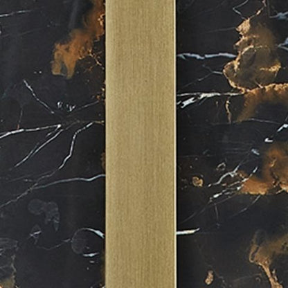 Neonish - Marble Table Lamp - Black / Gold Finish - Hornell Furniture Outlet