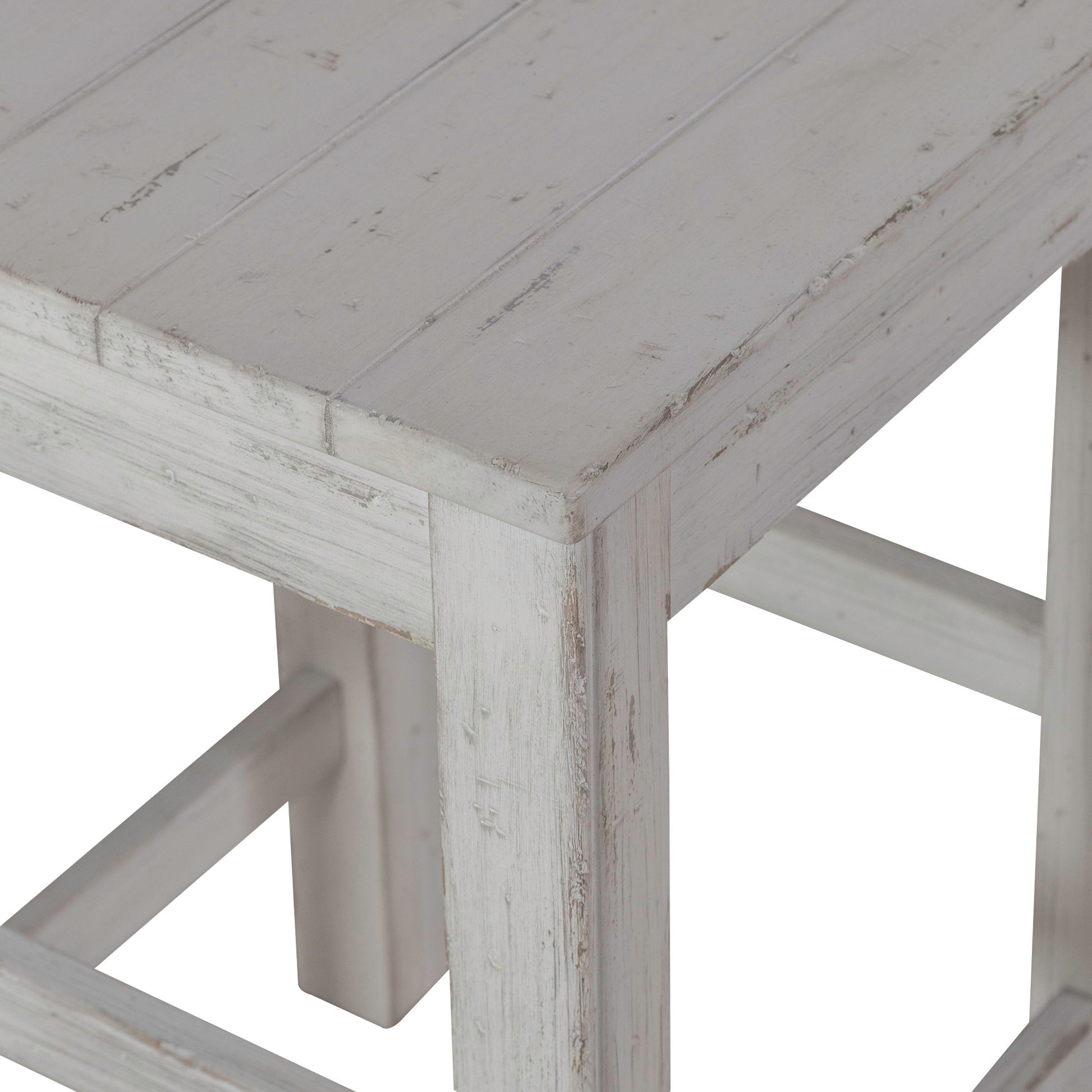 River Place - Console Stool - White - Hornell Furniture Outlet