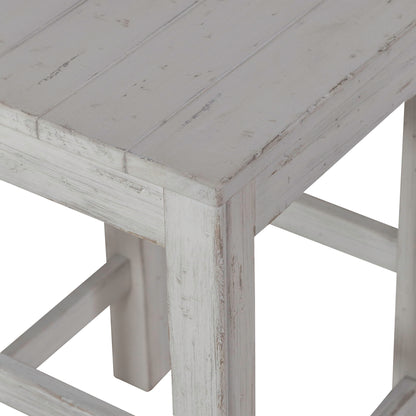 River Place - Console Stool - White - Hornell Furniture Outlet