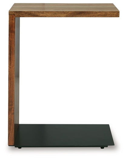 Wimshaw - Brown / Black - Accent Table - Hornell Furniture Outlet