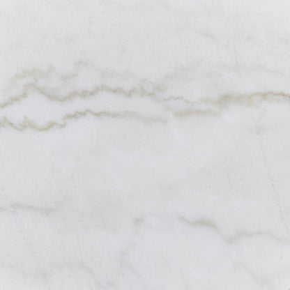 Arken - White Marble Lazy Susan - White - Hornell Furniture Outlet