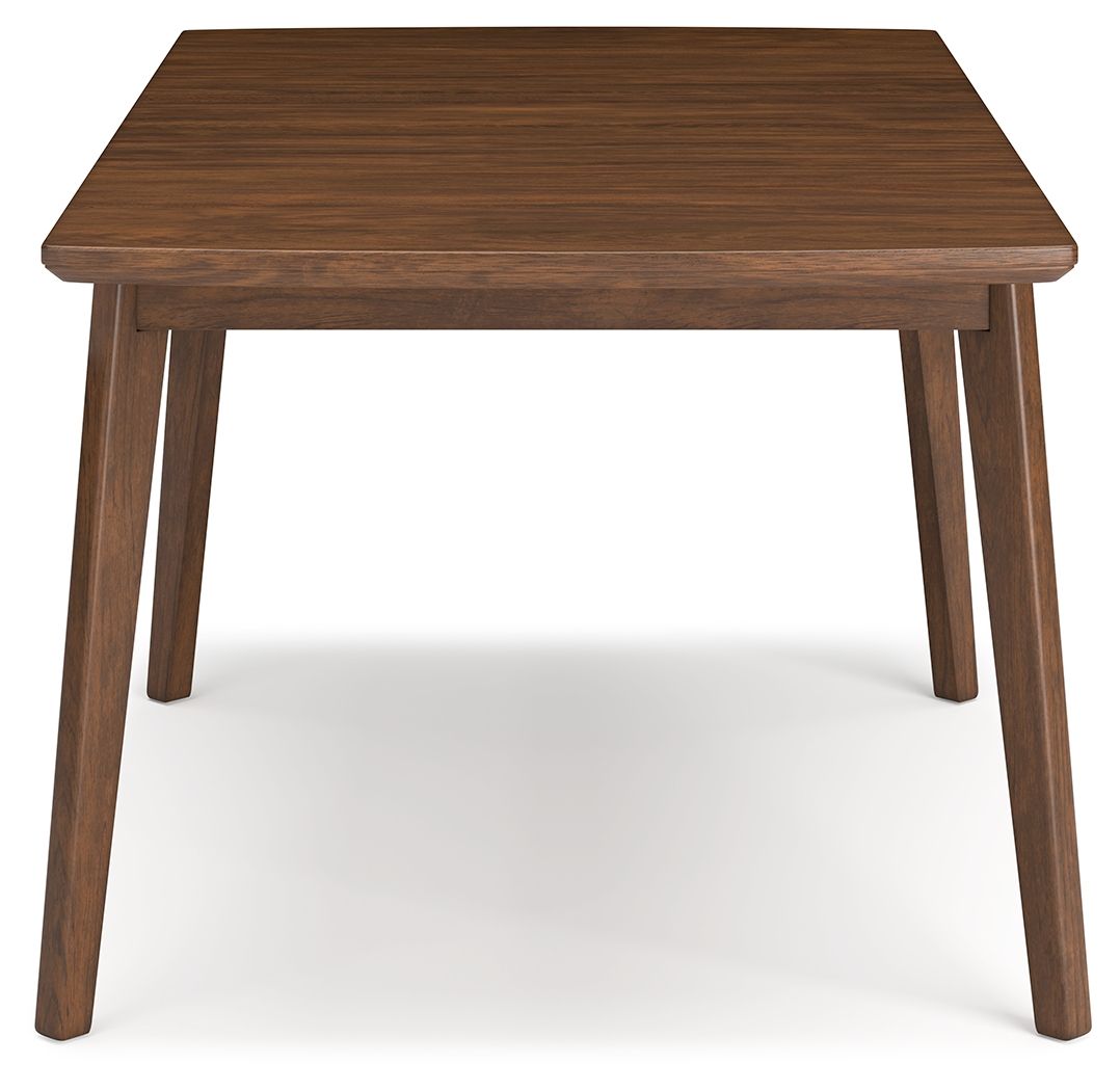 Lyncott - Brown - Rectangular Dining Room Butterfly Extension Table - Hornell Furniture Outlet