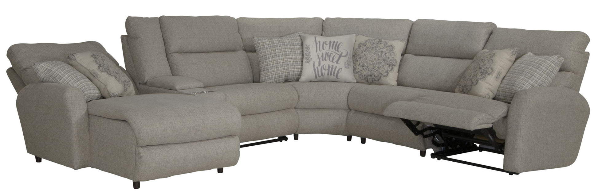 McPherson - Reclining Sectional - Hornell Furniture Outlet