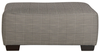 Cutler - Cocktail Ottoman - Basalt - Hornell Furniture Outlet