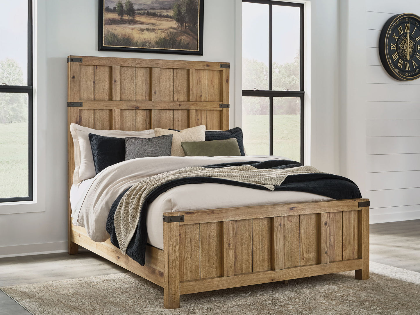 Ridgester - Panel Bed - Hornell Furniture Outlet