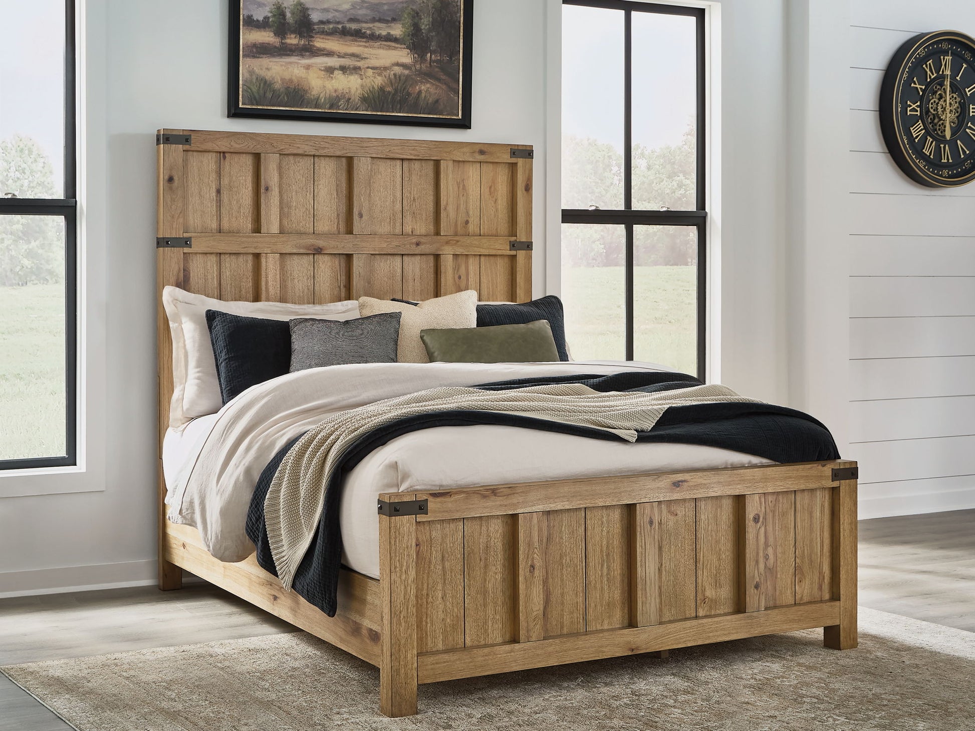 Ridgester - Panel Bed - Hornell Furniture Outlet