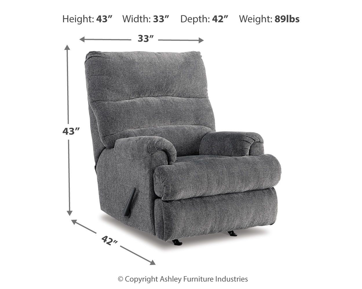 Man Fort - Rocker Recliner - Hornell Furniture Outlet