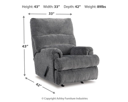 Man Fort - Rocker Recliner - Hornell Furniture Outlet