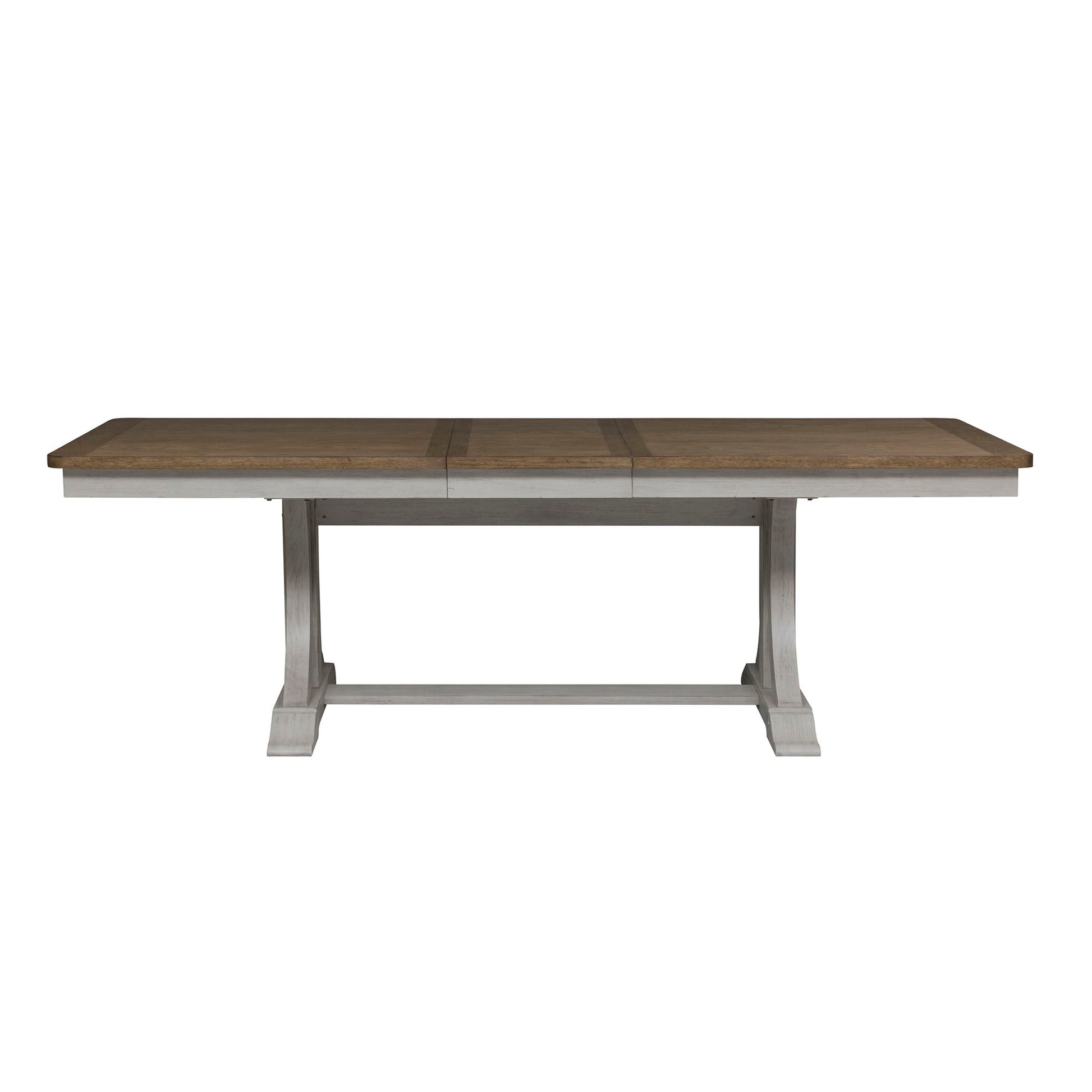 Farmhouse Reimagined - Trestle Table Set - Hornell Furniture Outlet