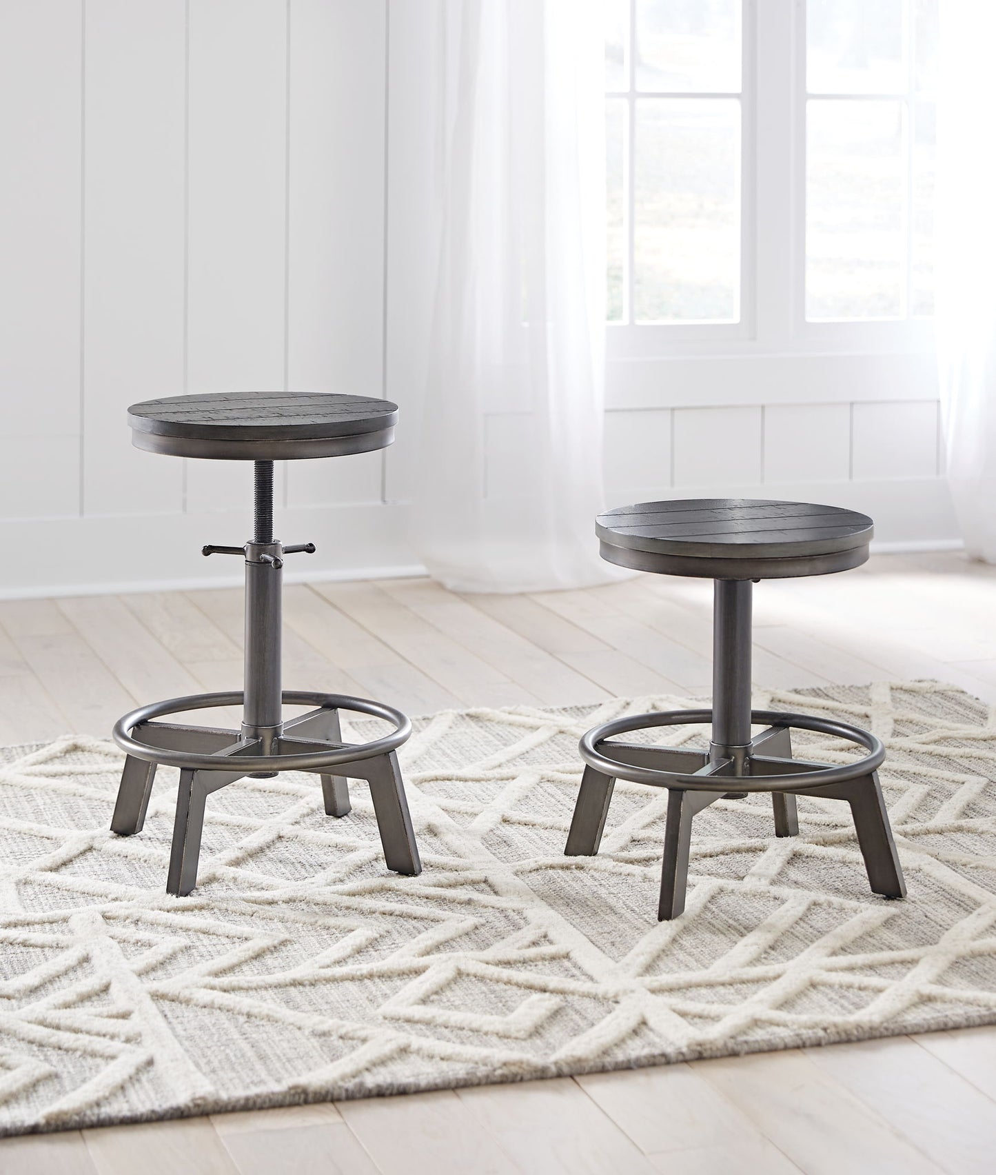 Torjin - Swivel Stool (Set of 2) - Hornell Furniture Outlet