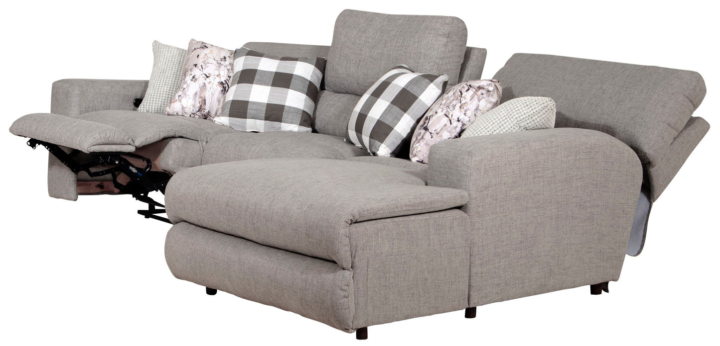 Rockport - Reclining Sectional - Hornell Furniture Outlet