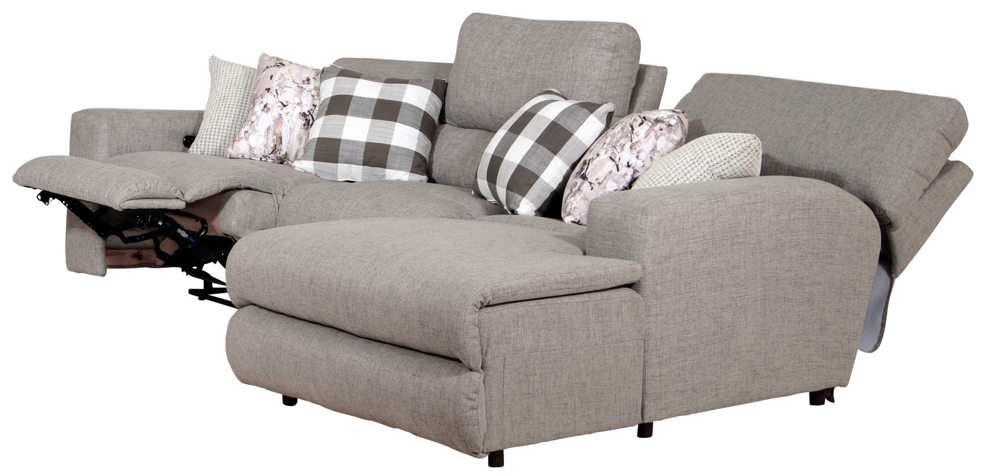 Rockport - Reclining Sectional - Hornell Furniture Outlet