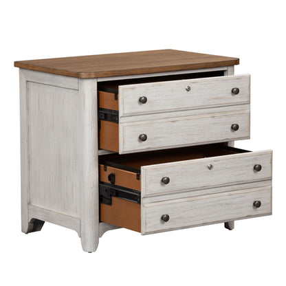 Farmhouse Reimagined - Lateral File - White - Hornell Furniture Outlet