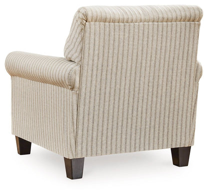 Valerani - Sandstone - Accent Chair - Hornell Furniture Outlet