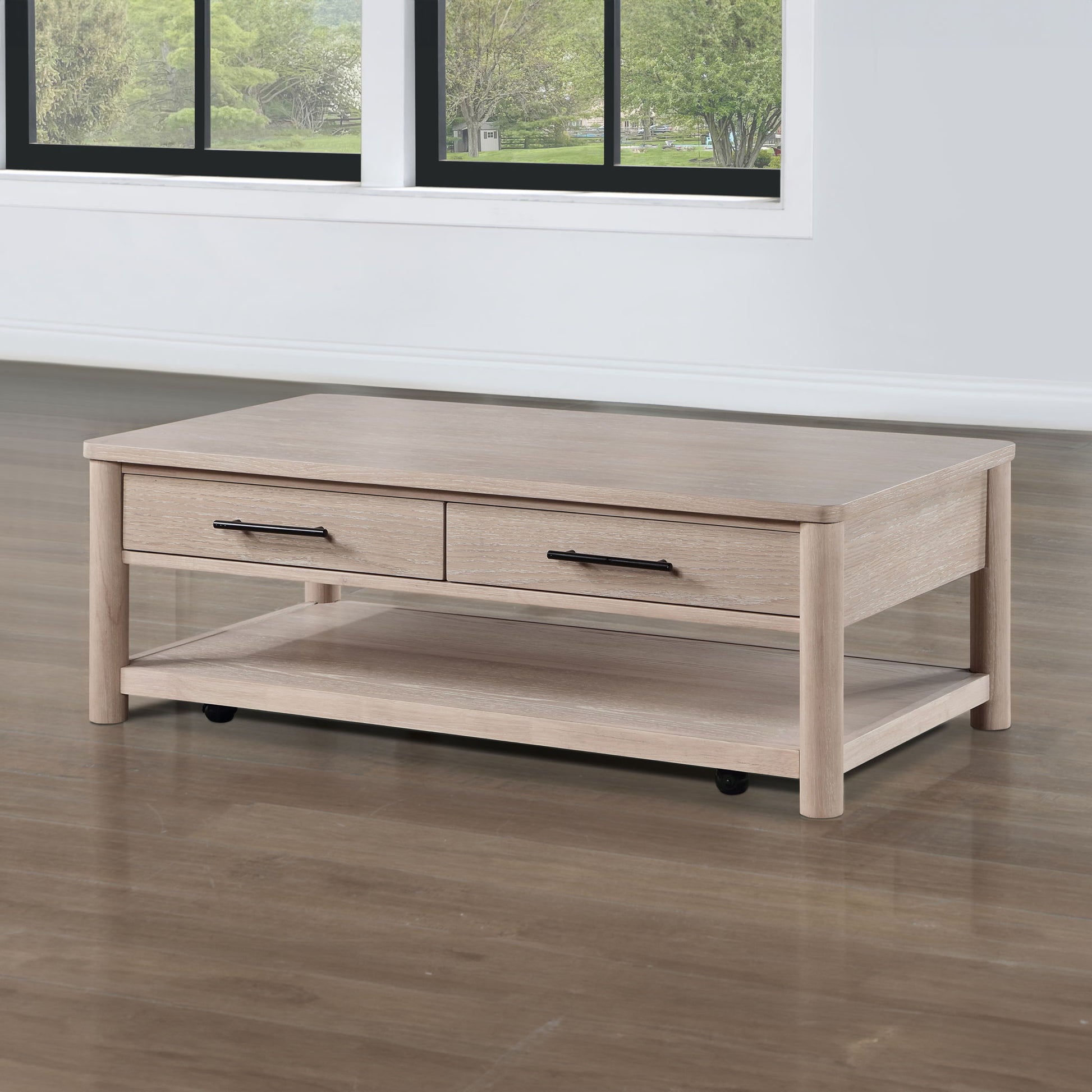 Gabby - Coffee Table - Light Brown - Hornell Furniture Outlet