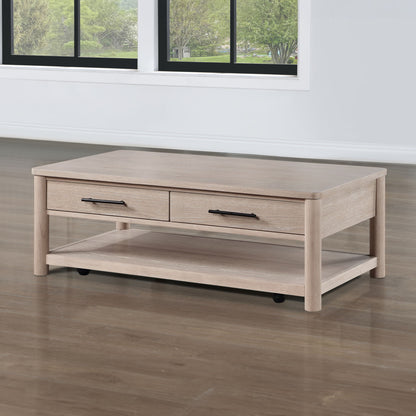 Gabby - Coffee Table - Light Brown - Hornell Furniture Outlet