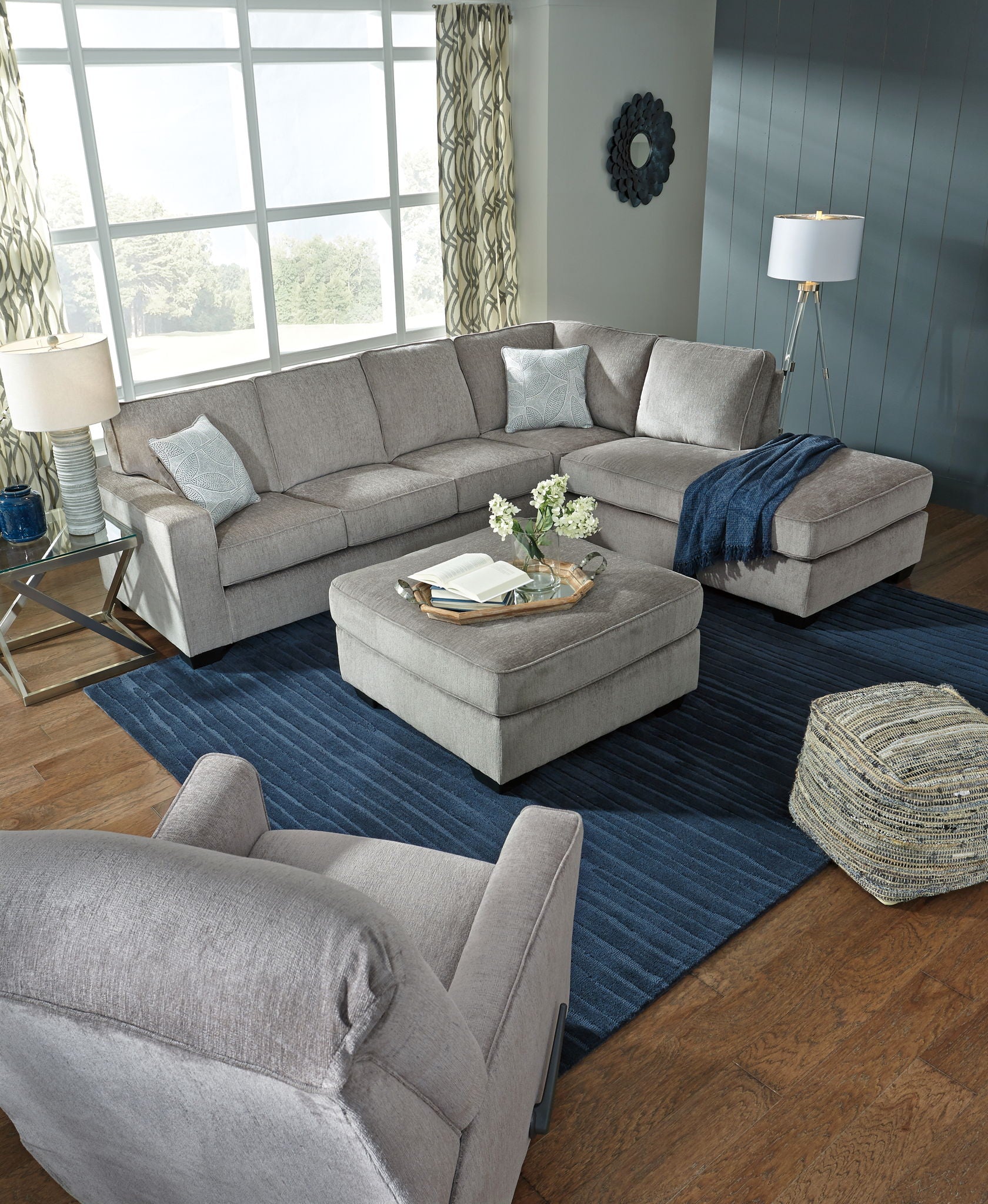 Altari - Accent Ottoman - Hornell Furniture Outlet