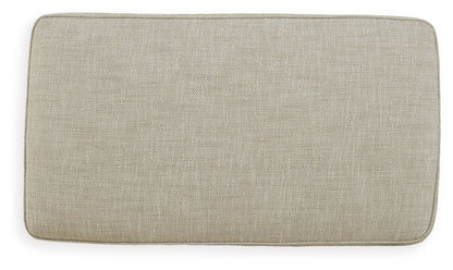 Asanti - Ottoman - Fog - Hornell Furniture Outlet