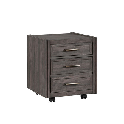 Modern Edge - Castered Filing Cabinet - Caffe - Hornell Furniture Outlet