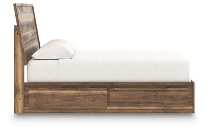 Chirason - Panel Bed With Storage - Hornell Furniture Outlet