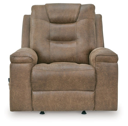Stockworth - Earth - Rocker Recliner - Hornell Furniture Outlet
