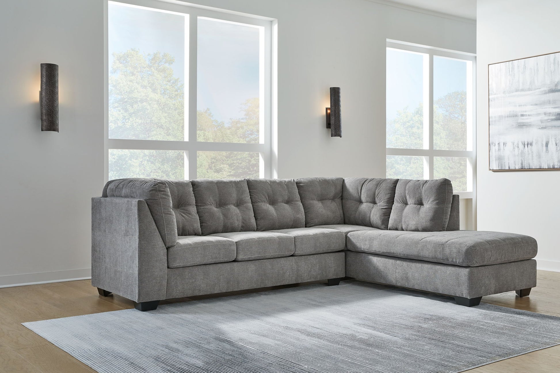 Marleton - Sectional - Hornell Furniture Outlet
