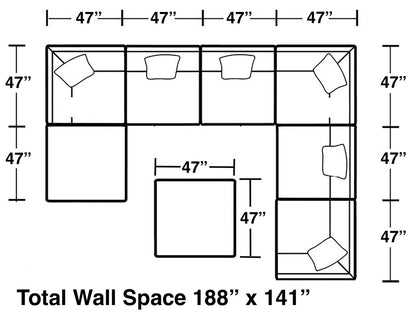 Posh - Modular Sectional - Hornell Furniture Outlet