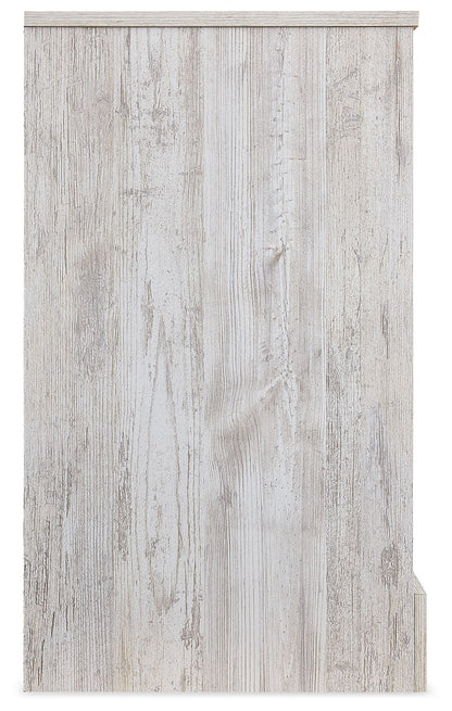 Paxberry - Six Drawer Dresser - Weatherworn - Whitewash - Hornell Furniture Outlet