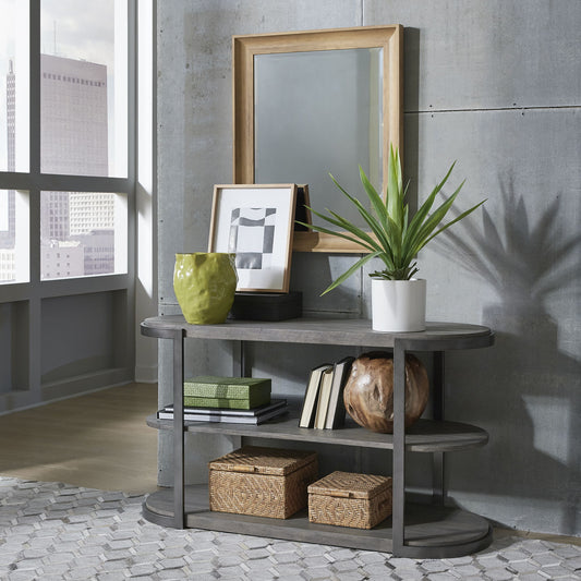 Modern View - Sofa Table - Dark Gray - Hornell Furniture Outlet