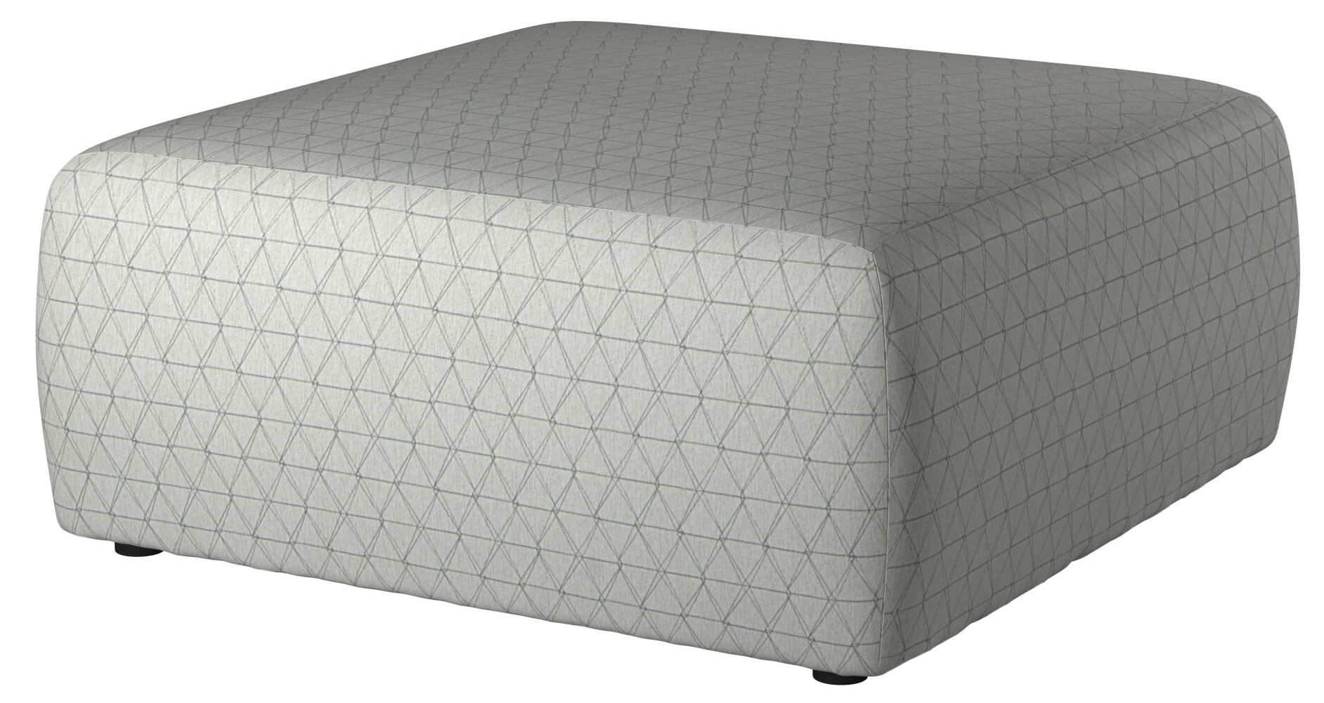 Zeller - Cocktail Ottoman - Spa - Hornell Furniture Outlet