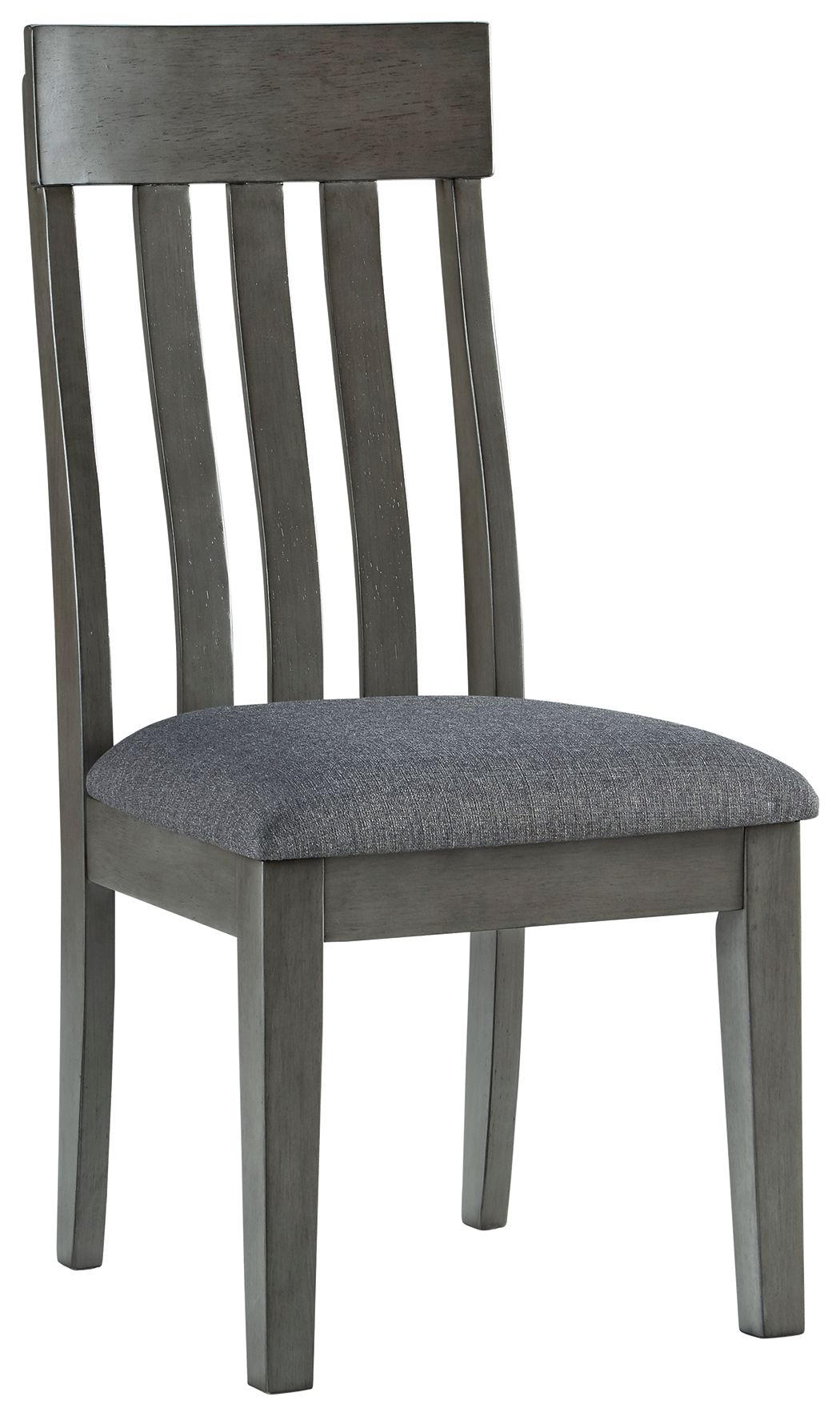 Hallanden - Black / Gray - Dining UPH Side Chair (Set of 2) - Hornell Furniture Outlet