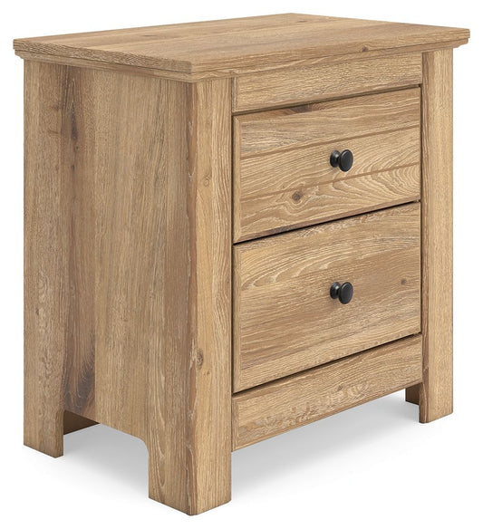 Makidern - Two Drawer Night Stand - Hornell Furniture Outlet
