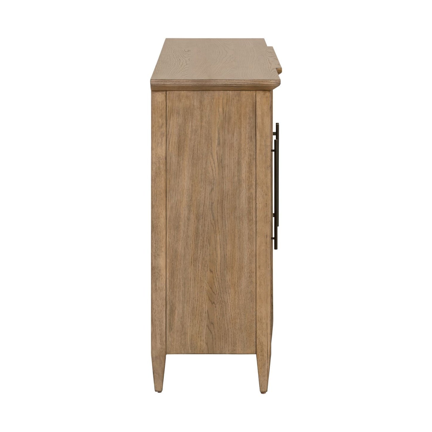 Pavilion - 4 Door Accent Cabinet - Brown - Hornell Furniture Outlet