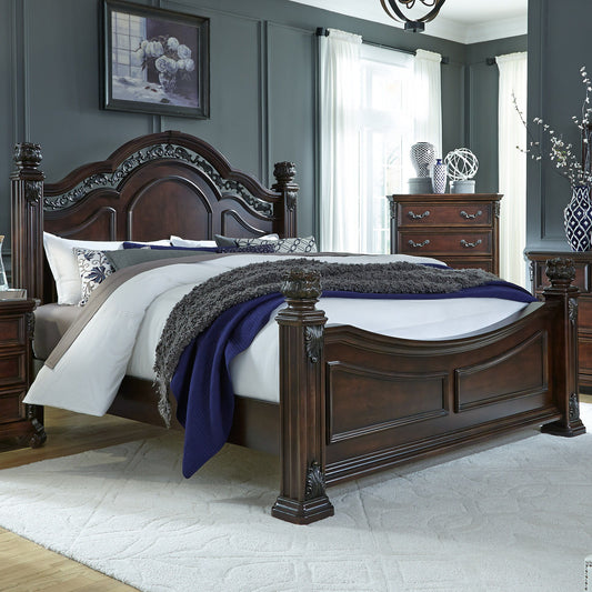 Messina Estates - Poster Bed - Hornell Furniture Outlet