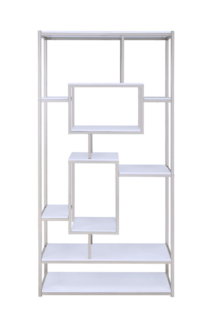 Alize - Bookcase And Desk - White - Hornell Furniture Outlet