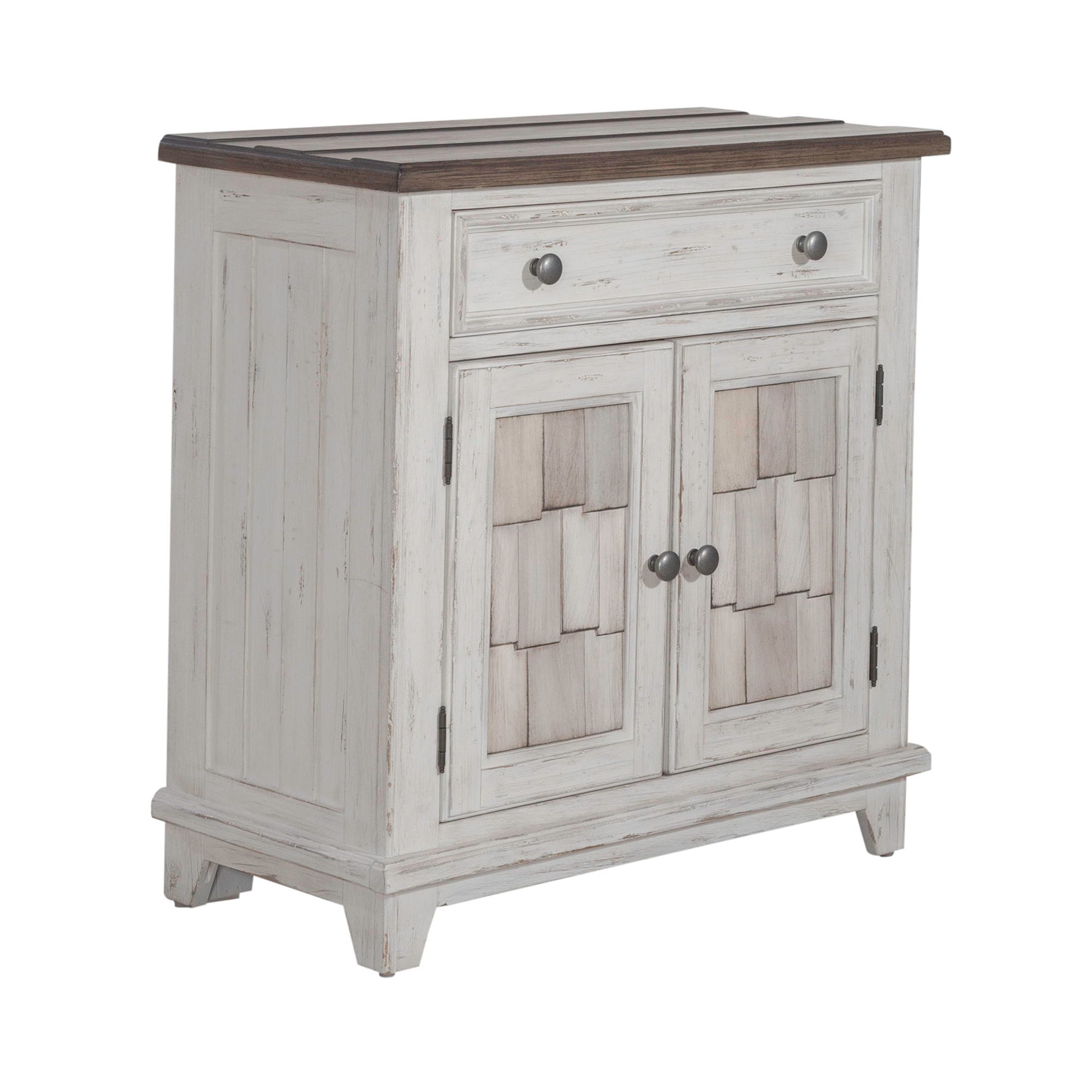 River Place - Accent Cabinet - White - Hornell Furniture Outlet