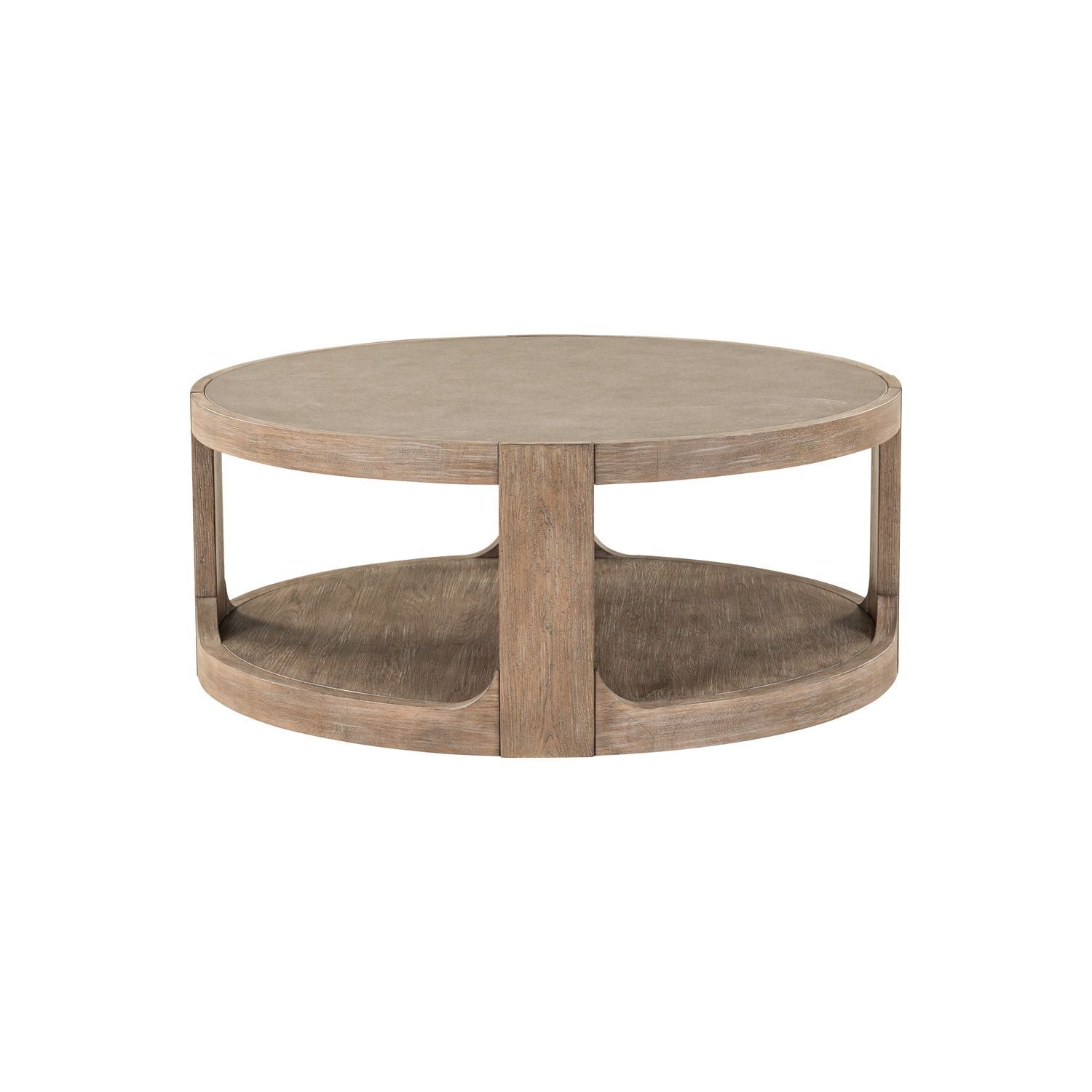 South Bend - Round Cocktail Table - Brown - Hornell Furniture Outlet