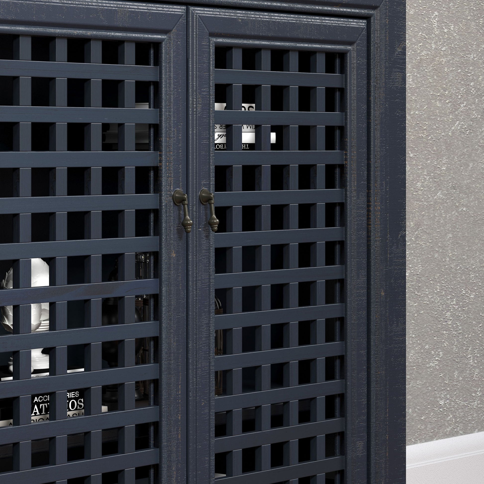 Rio - 4 Door Accent Cabinet - Hornell Furniture Outlet