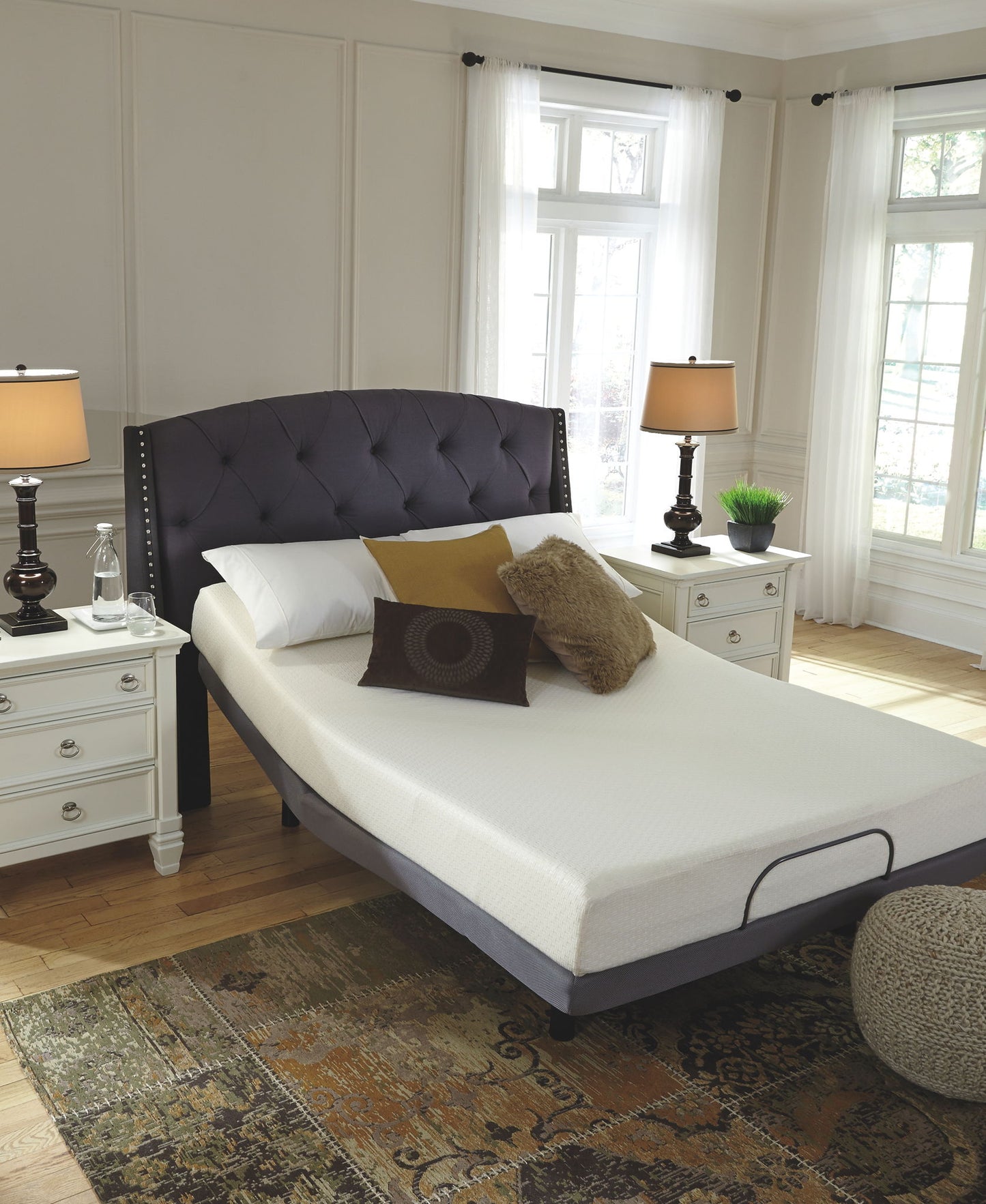 Chime 8 Inch Memory Foam - Medium Memory Foam Mattress - Hornell Furniture Outlet