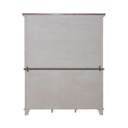 River Place - Server & Hutch - White - Hornell Furniture Outlet