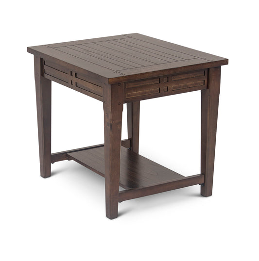Crestline - End Table - Brown - Hornell Furniture Outlet