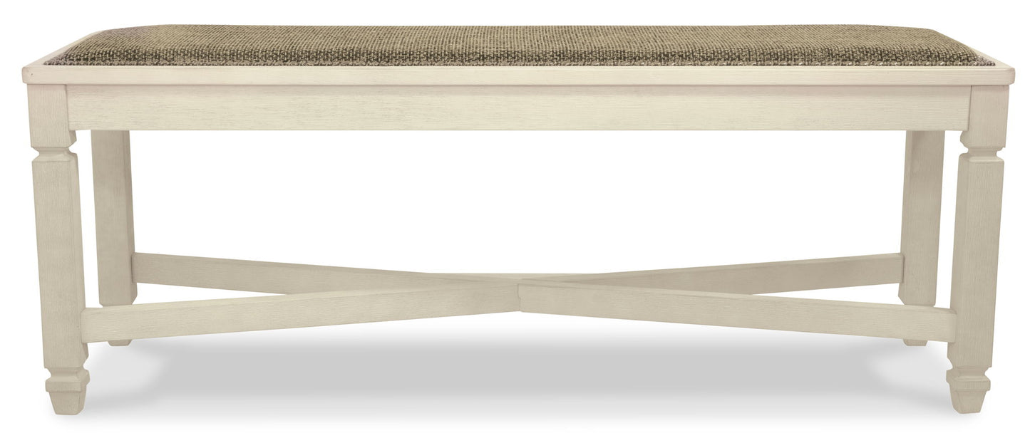 Bolanburg - Large UPH Dining Room Bench - Beige - Hornell Furniture Outlet