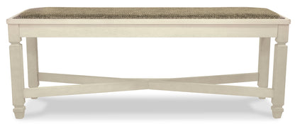 Bolanburg - Large UPH Dining Room Bench - Beige - Hornell Furniture Outlet