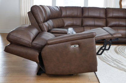 Bleckley - Reclining Sectional - Hornell Furniture Outlet