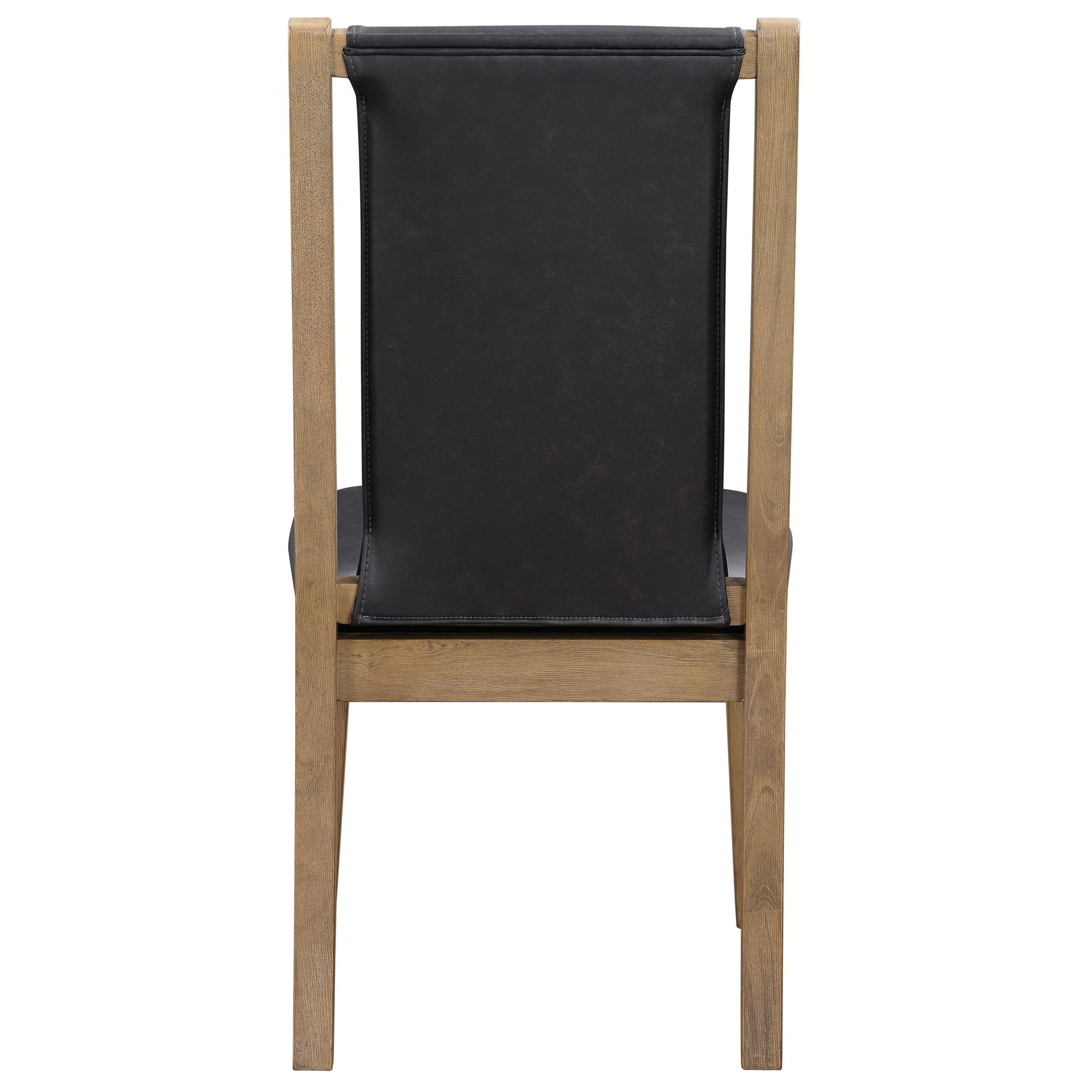 Orinda - Side Chair - Brown / Black - Hornell Furniture Outlet