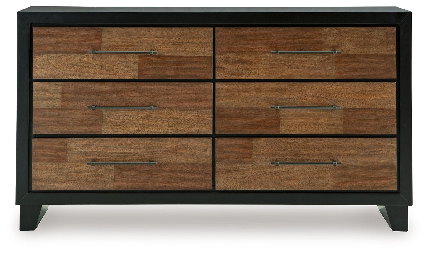 Kraeburn - Brown / Black - Dresser - Hornell Furniture Outlet