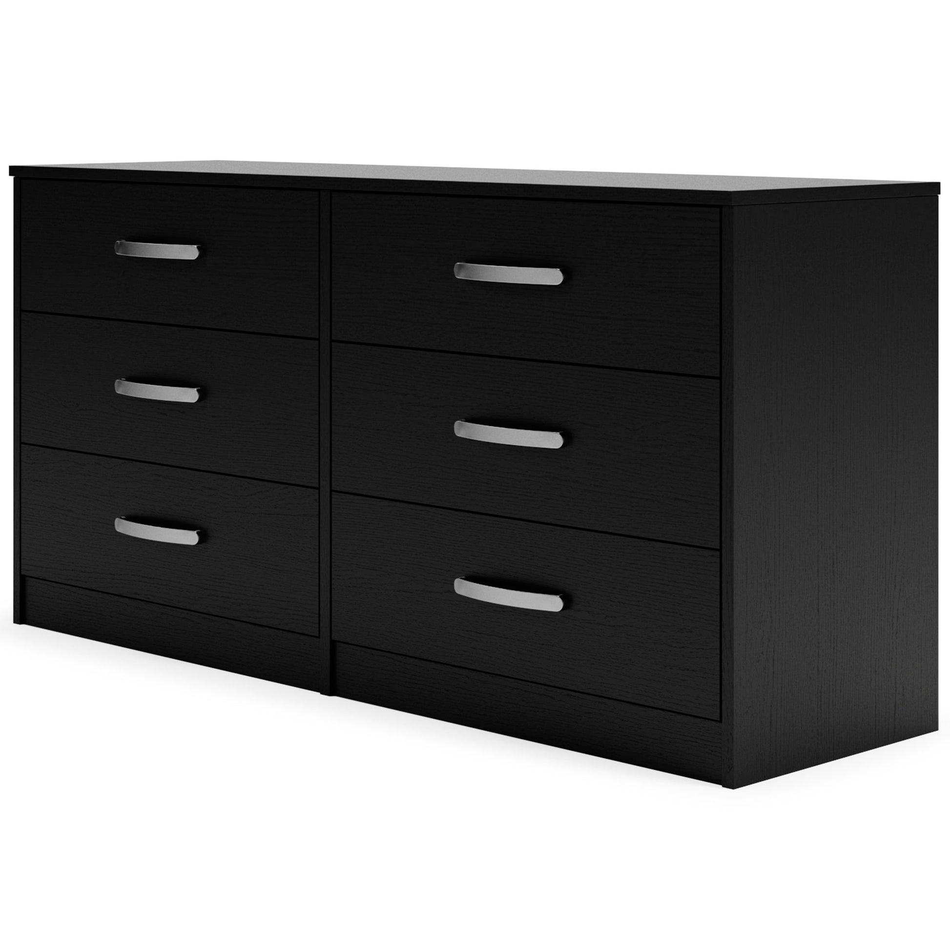 Finch - Black - Six Drawer Dresser - 29'' Height - Hornell Furniture Outlet
