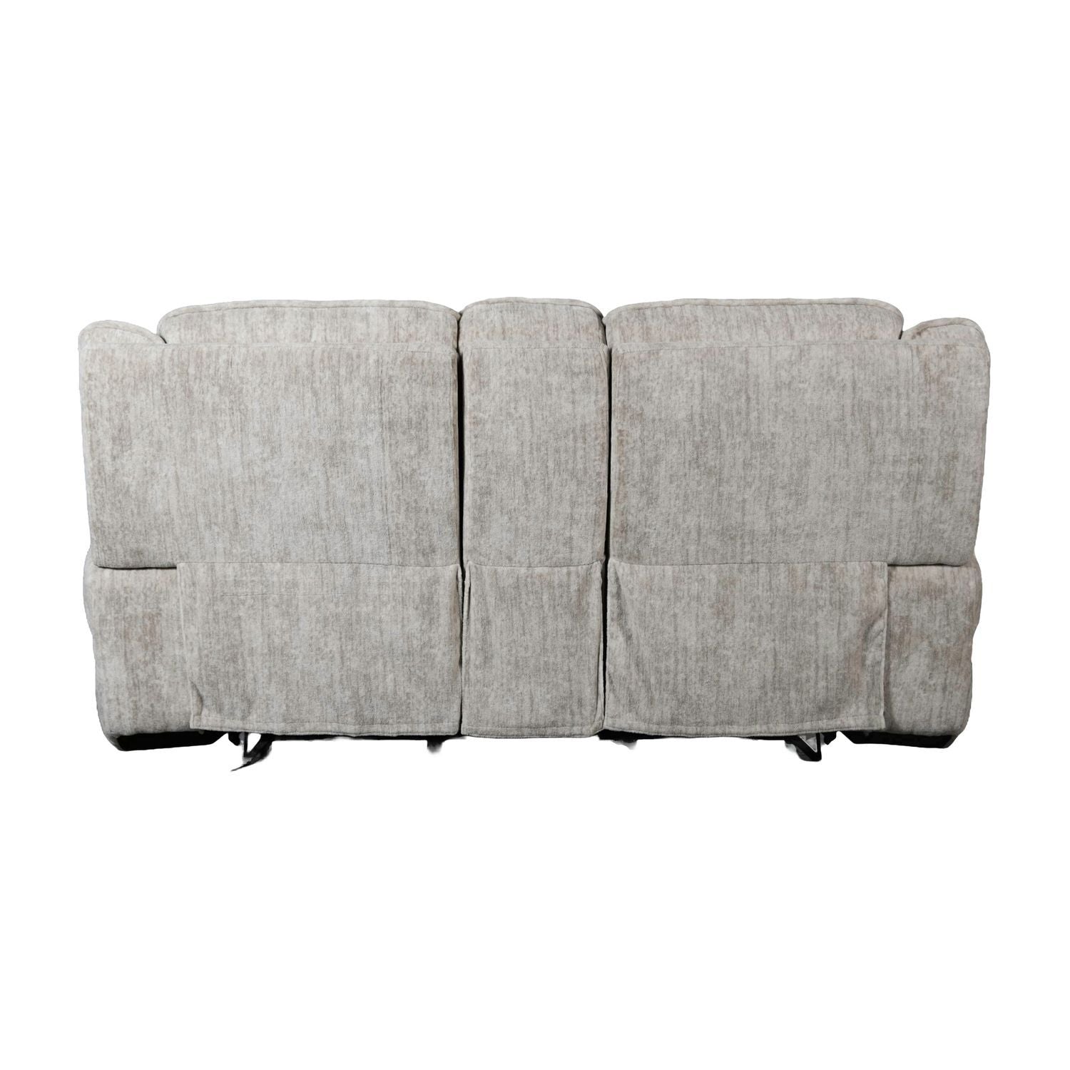 Clayton - Loveseat With Console P3 & ZG - Galactic Parchment - Hornell Furniture Outlet